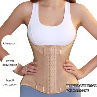 ผู้หญิง Body Shaper Slimming Corset เอวเทรนเนอร์ Plus ขนาด Girdle Breathable Belly Slim Shaperwear