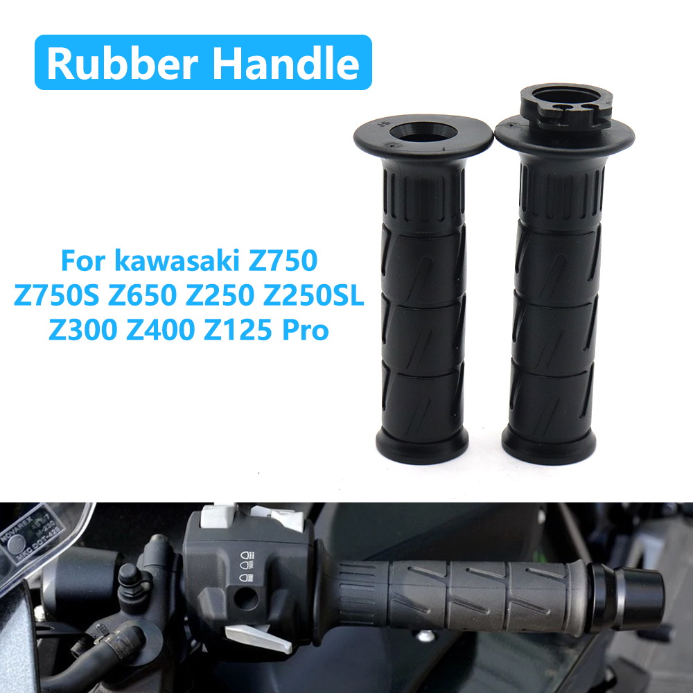 Kawasaki Motorcycle Grips คันเร่งแฮนด์ควบคุมสําหรับ Z400 Z900 Z800 Ninja Zx6r Zx10r Zx7r Zx9r Zx12r 