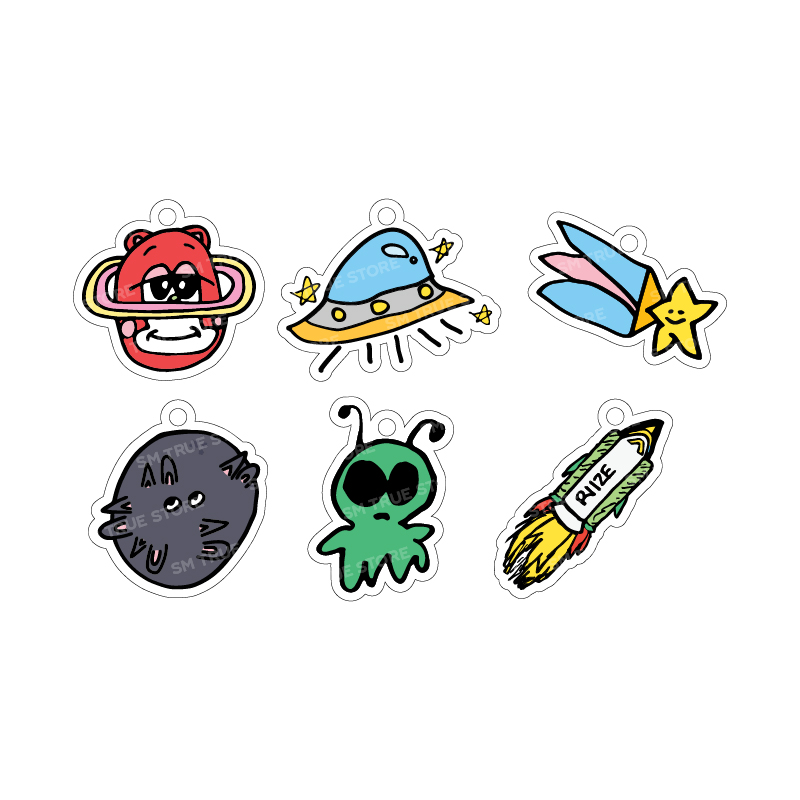 [PRE-ORDER] RIIZE ‘ODYSSEY’ POP-UP STORE IN BANGKOK by SM true (For Online) - RANDOM DIY CHARM (SPAC