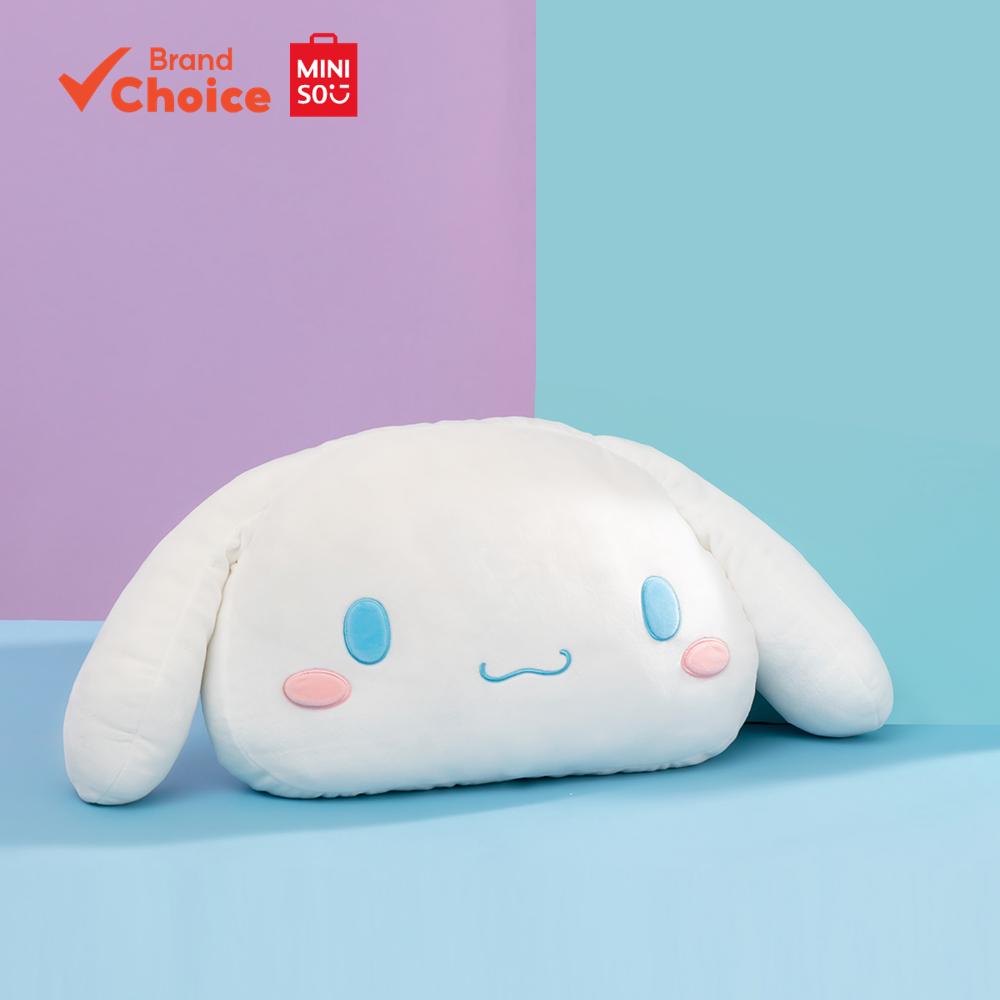 MINISO Sanrio Series - หมอนตุ๊กตานุ่มพิเศษแบบยืดหยุ่น Cuddly Cinnamoroll Cushion Gift 56 ซม. 15 ซม.