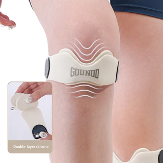Gounod ซิลิโคน Patellar สายรัด Professional กระโดดเชือกวิ่งป้องกันเข่ากีฬาบาสเกตบอล Meniscus