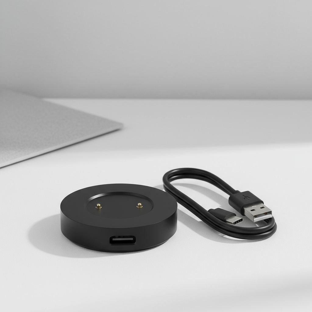เครื่องชาร์จไร้สายแม่เหล็กสําหรับ Huawei Watch GT/GT2 และ Honor Magic 2 ฐานชาร์จเร็ว USB