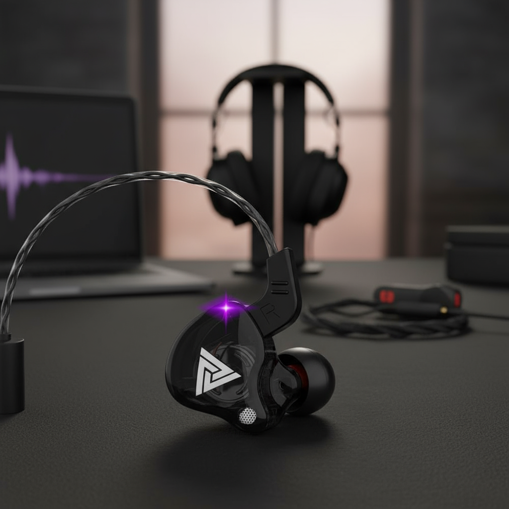 หูฟังอินเอียร์สปอร์ต QKZ AK6-X หูฟังไดนามิกคุณภาพสูง น้ําหนักเบา พร้อมไมโครโฟน อัปเกรด เบส 2 แพ็ค