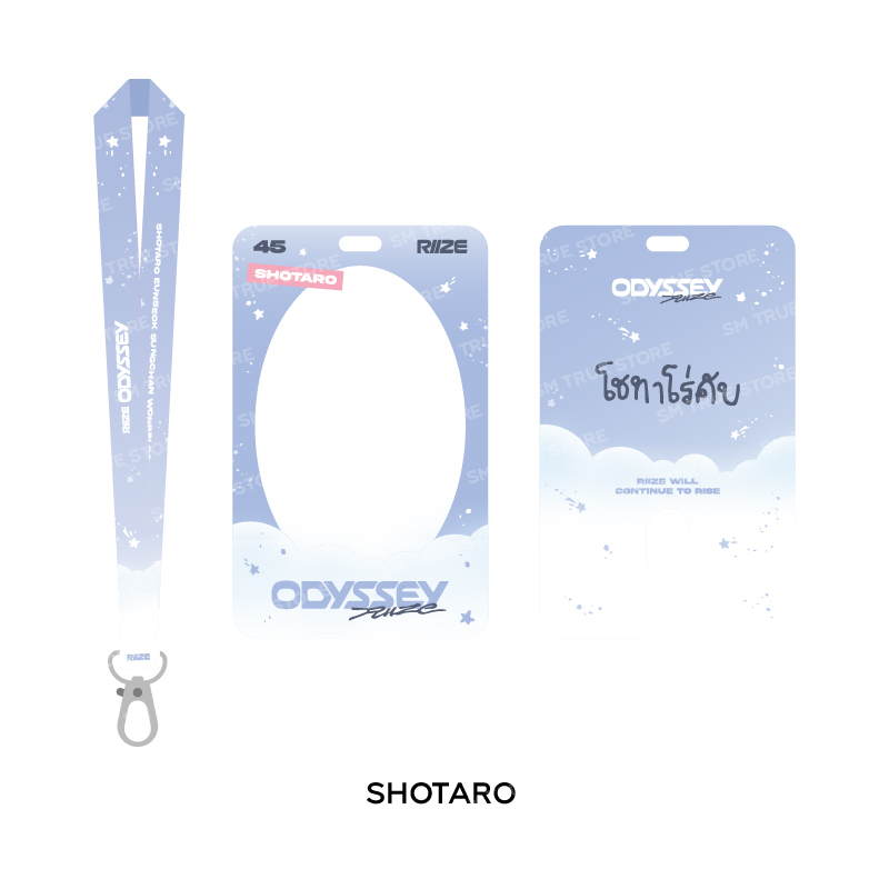 [PRE-ORDER] RIIZE ‘ODYSSEY’ POP-UP STORE IN BANGKOK by SM true (For Online) - LANYARD & CARD HOLDER