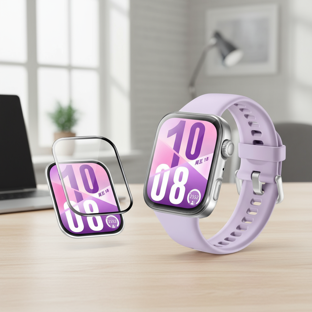 ฟิล์มกันรอยหน้าจอ Huawei Fit4 3D TPU สําหรับ Huawei Watch Fit4pro, Fit4, และ Fit 4pro