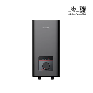 TOSHIBA เครื่องทำน้ำอุ่น 4800 วัตต์ รุ่น TWH-48MFNTH(K)-CB สีดำ แทงค์ทองแดง