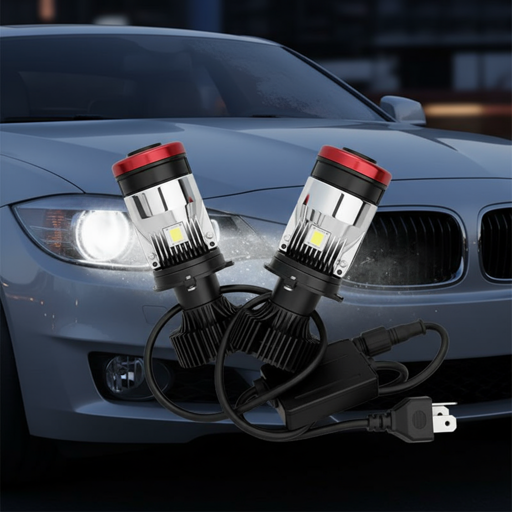 ไฟหน้า LED Y20 ความสว่างสูง คัทออฟขวา RHD ขั้ว H4 รับประกัน 1 ปี สําหรับ Y15 Y19 Y20