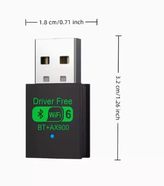 ดองเกิล USB WIFI สําหรับเดสก์ท็อป อะแดปเตอร์ WiFi ไร้สายบลูทูธ 600Mbps, ตัวรับสัญญาณ WiFi BT แบบ USB, ความถี่คู่, เชื่อมต่ออินเทอร์เน็ตความเร็วสูง, รองรับโน้ตบุ๊กและเดสก์ท็อปที่ใช้ Windows 10/11, เสียบแล้วใช้งานได้เลย พร้อมไดร์เวอร์ในตัว