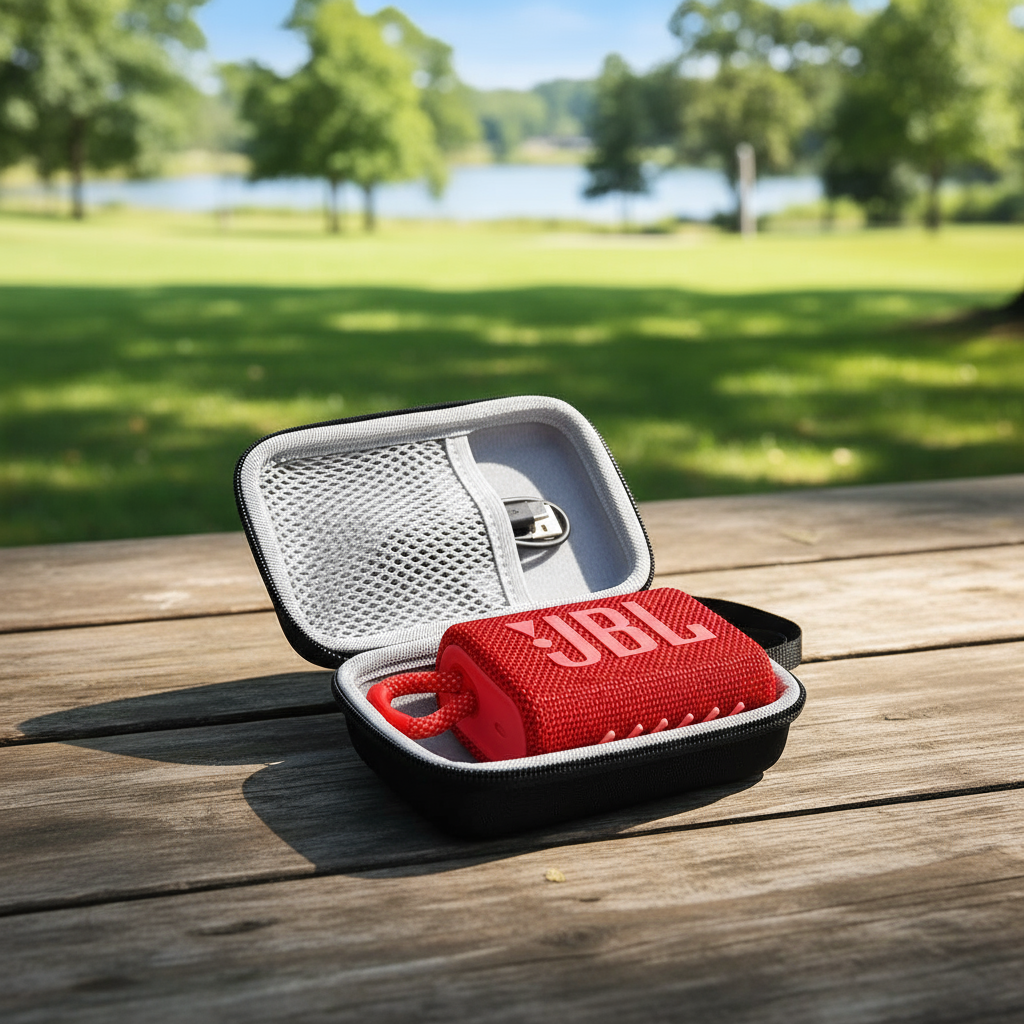 กระเป๋าจัดระเบียบกันกระแทก EVA สําหรับลําโพง JBL GO3 GO 3 สําหรับเดินทาง