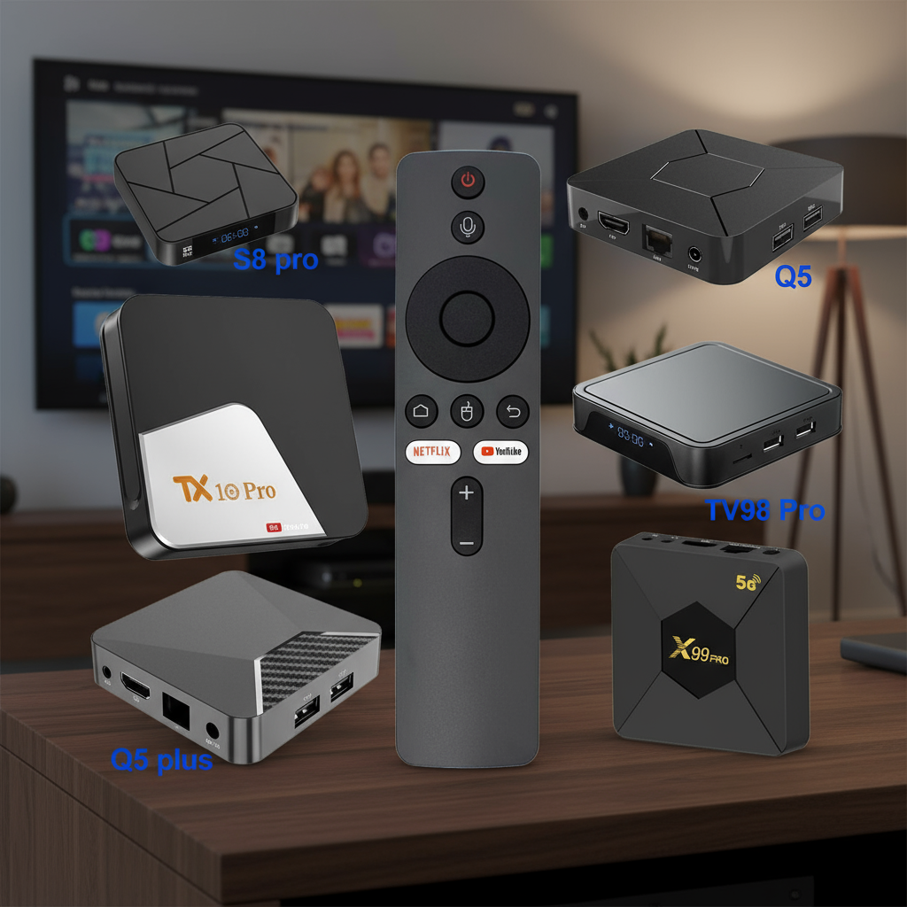 รีโมทคอนโทรลสํารองสําหรับเครื่องเล่น Android X99 PRO Q5 PLUS tx10 pro TV98 Pro S8 pro TV ATV iATV z6