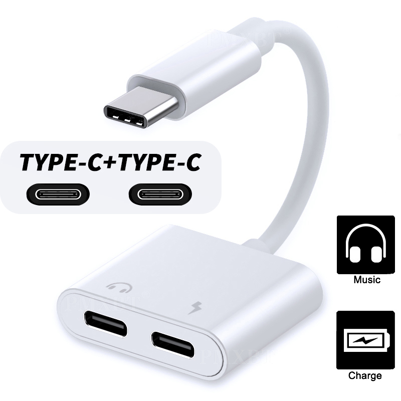 USB-C 2-in-1 แสงถึงแจ็คหูฟัง 3.5 มม. PD ชาร์จเร็วสําหรับ S24 ตัวเชื่อมต่อเสียง Elite Pro