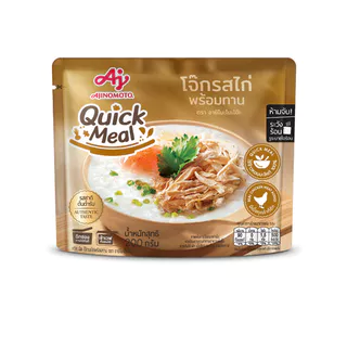 [Gift] Ajinomoto Quick Meal Ready to Eat ควิก มีล โจ๊กรสไก่พร้อมทาน 200 กรัม มูลค่า 35.- (สินค้าสมนาคุณงดจำหน่าย)