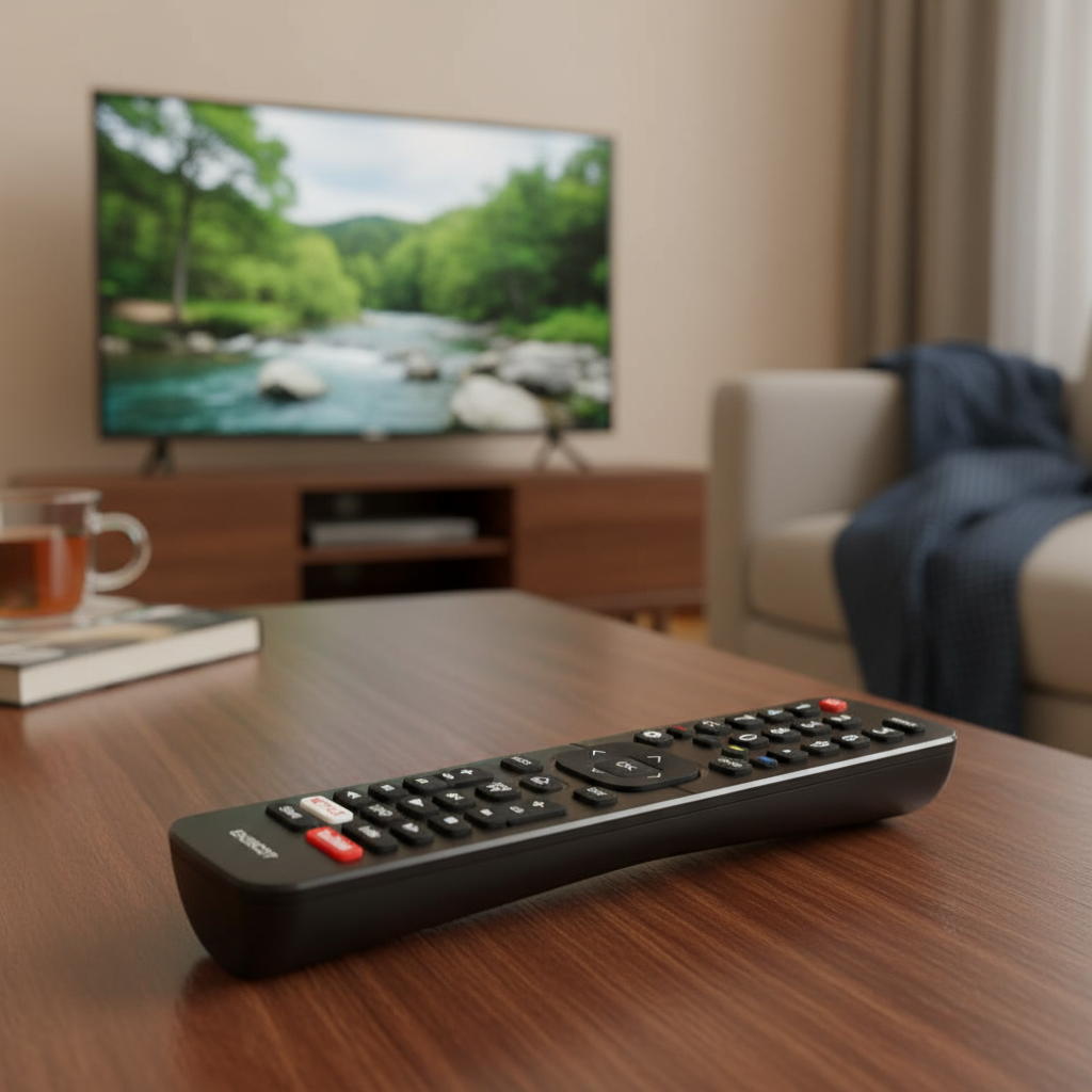 รีโมทคอนโทรล EN2BC27D ใช้แทนรีโมท Hisense LED LCD Android Smart TV รุ่น EN2BC27 EN2BD27H EN2A27 EN2A