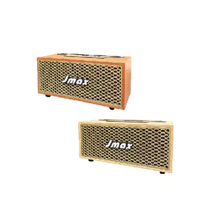 JMAX ลำโพงบลูทูธไม้ JM-5E 🎵 8W วินเทจ เสียงคุณภาพ เบสหนัก มีสองสีให้เลือก