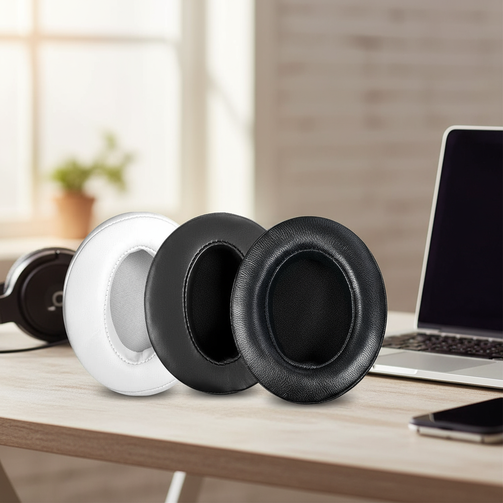 แผ่นรองหูฟังสํารองสําหรับ Sennheiser HD4.50BT, HD4.50BTNC, HD4.40BT, HD4.30G, HD4.20S, HD458BT, HD45