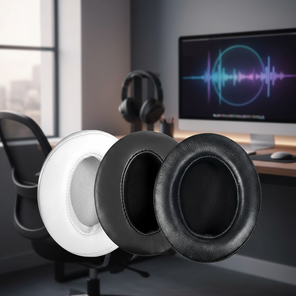 แผ่นรองหูฟังสําหรับ Sennheiser HD4.50BT, HD4.50BTNC, HD4.40BT, HD4.30G, HD4.20S, HD458BT, HD450, HD4