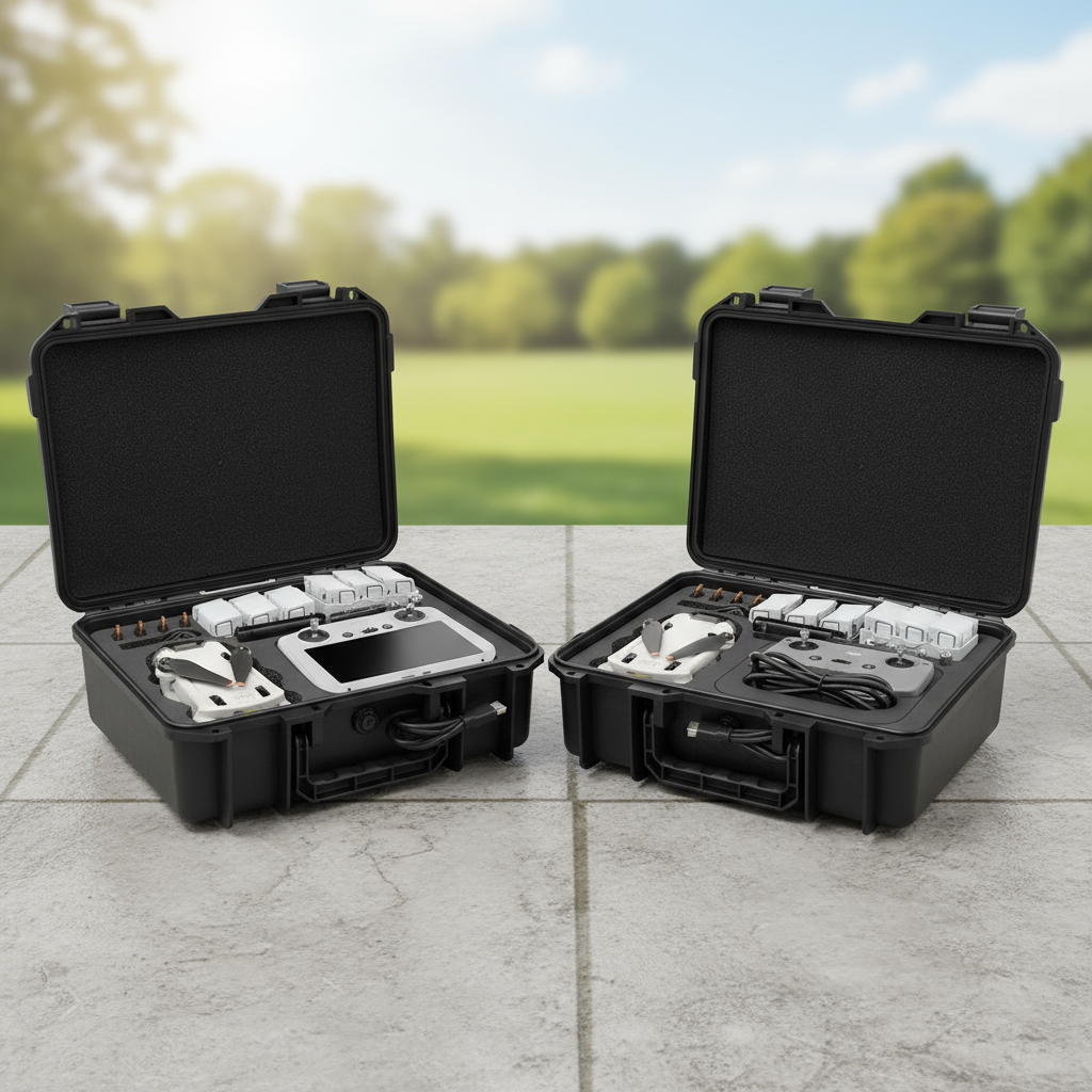 เคสป้องกันแข็งสําหรับ DJI Mini3/Mini3 Pro/Mini 4 Pro พร้อมรีโมท DJI RC/RC 2/RC-N2