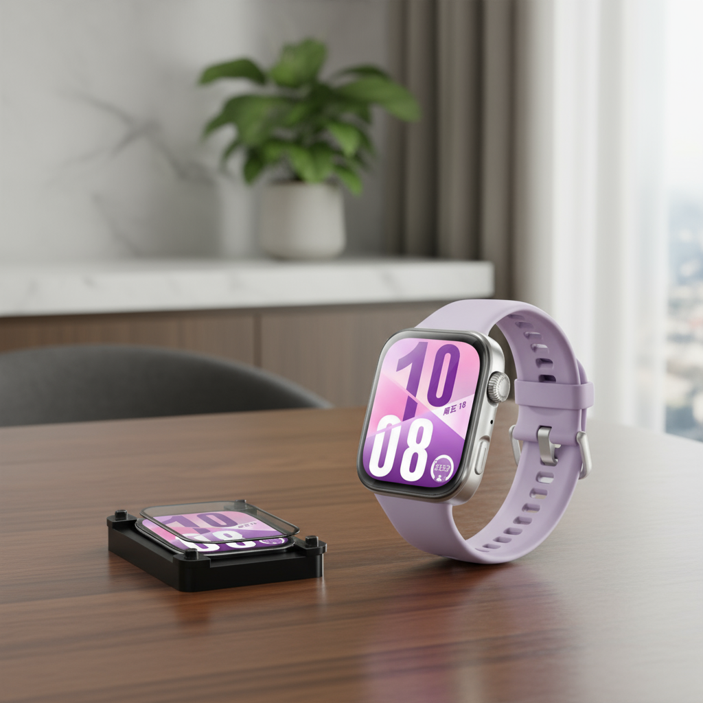 ฟิล์มกันรอยหน้าจอ Huawei Watch Fit4 3D TPU สําหรับ Huawei Fit4pro, Fit4, และ Fit 4pro