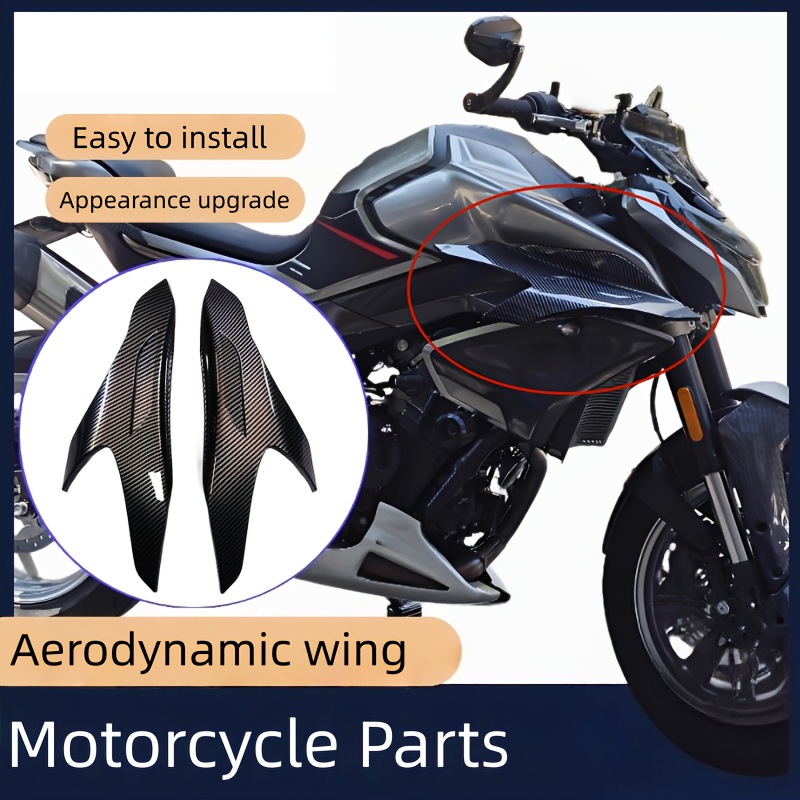 Jmotor สปอยเลอร์รถจักรยานยนต์ Winglet Side Wing Fairing สําหรับ Qjmotor Srk125r
