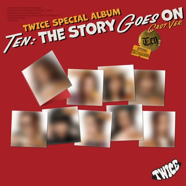 [PRE-ORDER] TWICE - TEN: The Story Goes On / SPECIAL ALBUM (Cast Ver.)