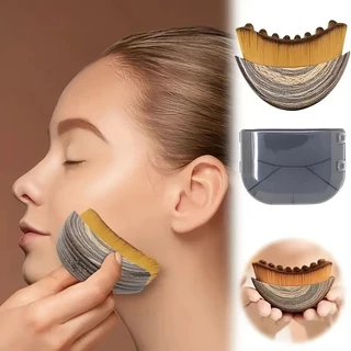 FaceSculpt Pro แปรงนวดระบายน้ําเหลือง, ออกแบบตามหลักสรีรศาสตร์, นุ่มสําหรับใบหน้าและแนวกราม, ใช้ได้หลากหลายทั้งทําความสะอาด บลัช ครีม, มาพร้อมกล่อง, ของขวัญที่สมบูรณ์แบบ