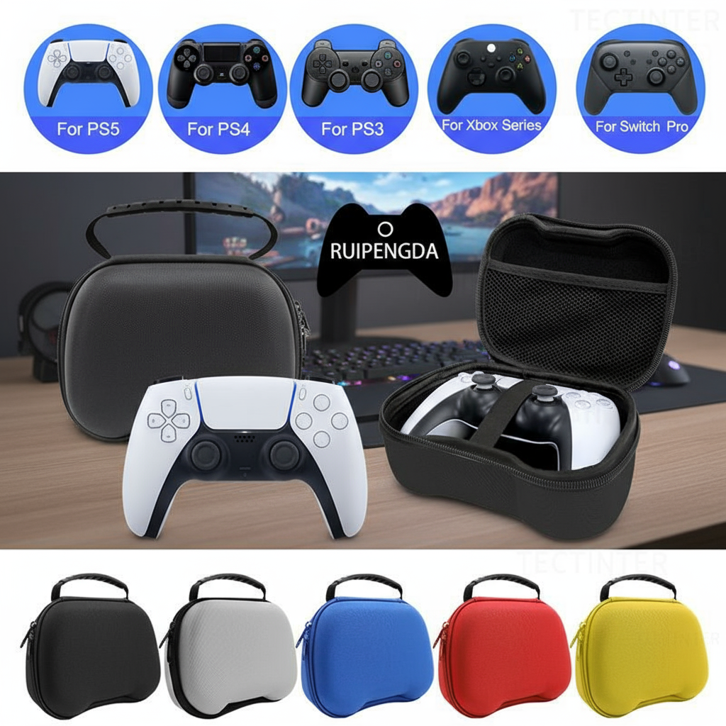 กล่องใส่ EVA สําหรับเดินทางสําหรับจอย Xbox Switch PS5 PS4 กระเป๋าเก็บพกพา