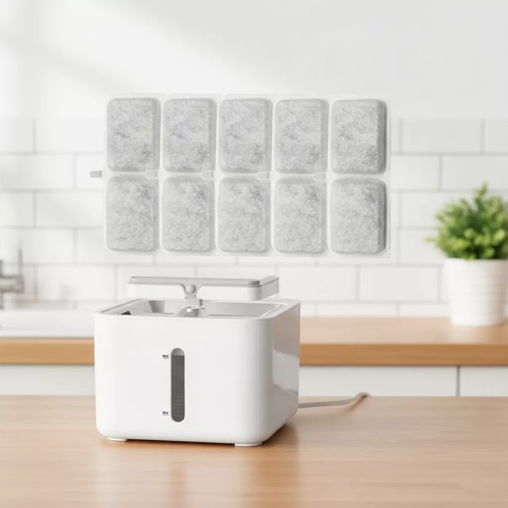 10 ชิ้น ไส้กรองสําหรับน้ําพุน้ําแมว ทดแทนไส้กรองน้ําดื่มสัตว์เลี้ยง