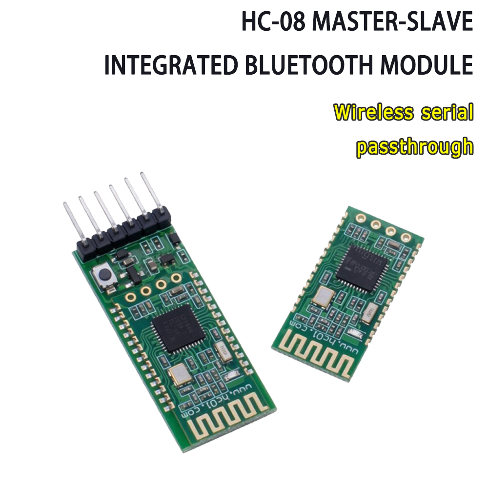 Hc-08 Master Slave บอร์ดรับส่งสัญญาณบลูทูธพลังงานต่ํา Uart ไร้สาย Serial Passthrough Dual Specs Smd Pin Type