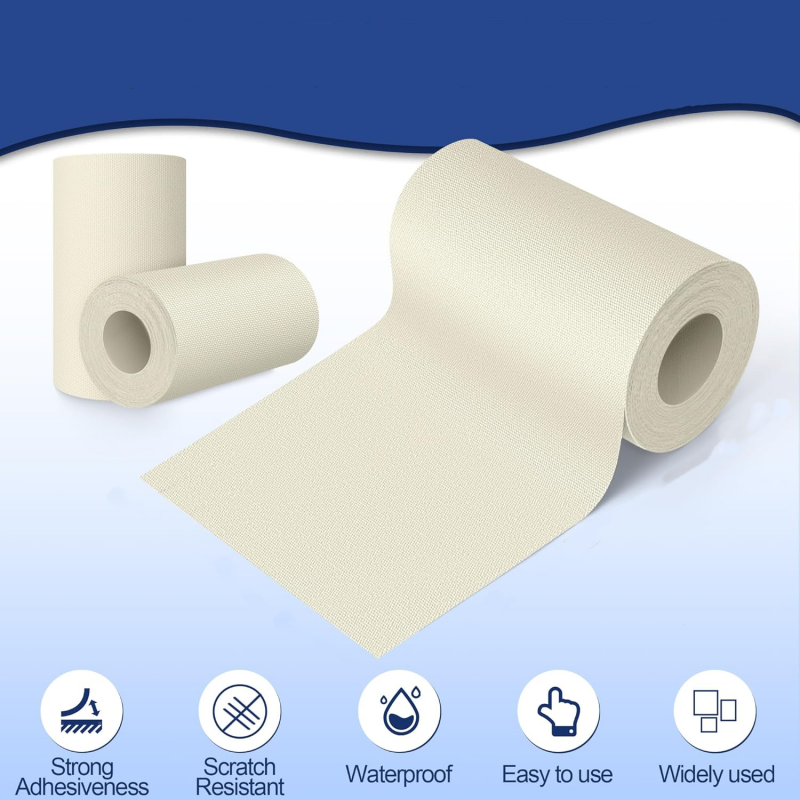 Nine-Color Self-Adhesive ผ้าใบซ่อมเทป 7.6152 ซม.ผ้ากันน้ํา Patch Kit สําหรับเฟอร์นิเจอร์เต็นท์บังแดดเรือครอบคลุมโซฟาเสื้อผ้ากระเป๋า