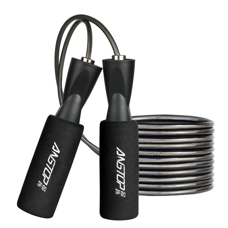เชือกกระโดด PVC ทนทาน พร้อมลวดสแตนเลสและตลับลูกปืน เหมาะสําหรับกีฬา ฟิตเนส ผู้ใหญ่และเด็ก