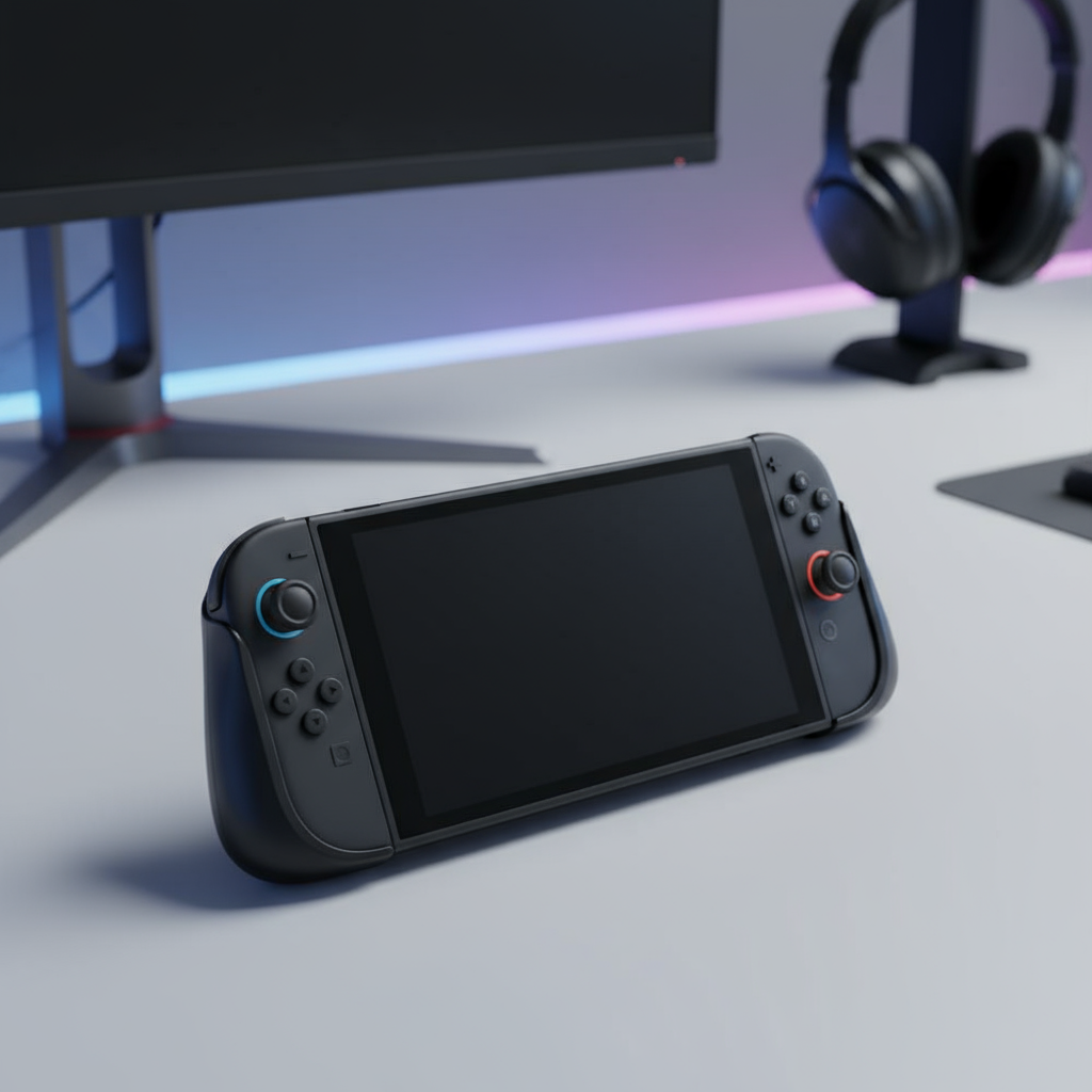 ที่จับพกพา Aolion สําหรับ Nintendo Switch Joy-Con กันลื่น