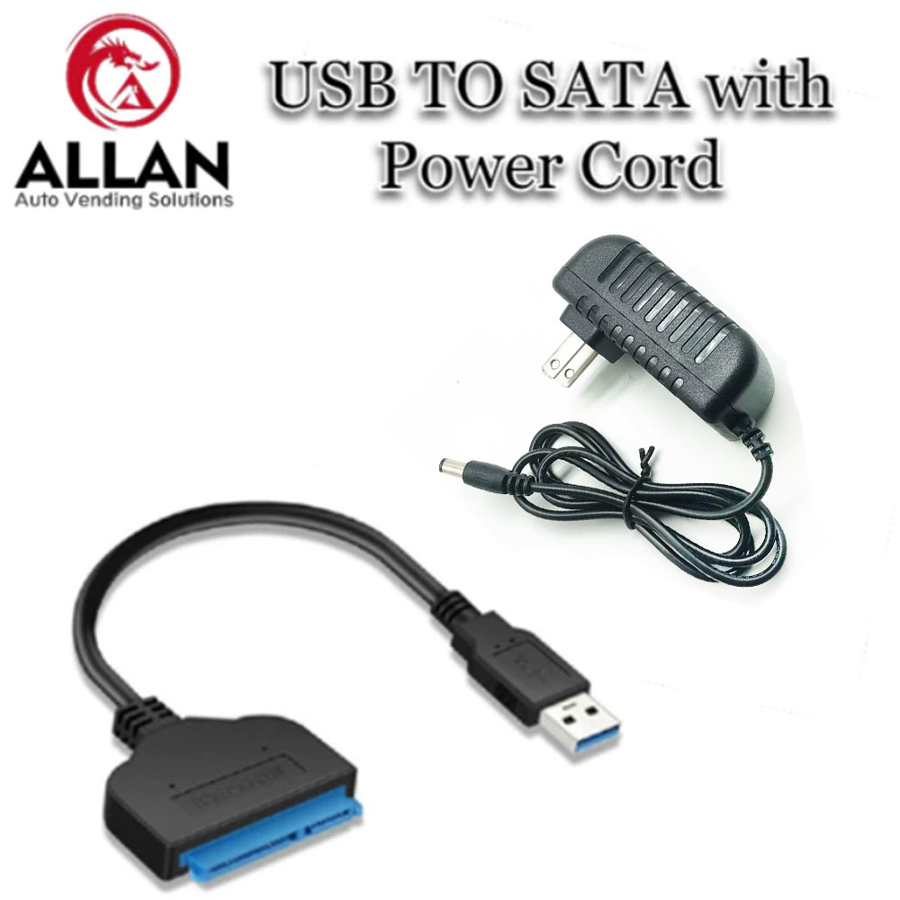 กล่องฮาร์ดดิสก์ SATA เป็น USB 3.0 พร้อมสายไฟสำหรับฮาร์ดดิสก์ขนาด 2.5/3.5 นิ้ว