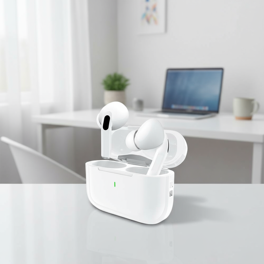 J206 หูฟังไร้สาย บลูทูธ 5.3 หูฟังอินเอียร์พร้อมไมโครโฟน เสียงคมชัด ตัดเสียงรบกวน รองรับหลายอุปกรณ์