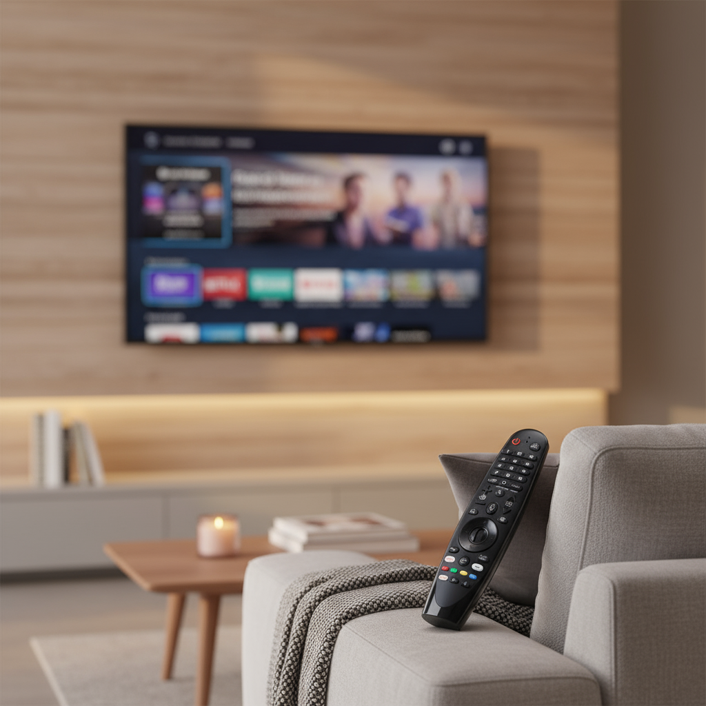 รีโมททีวี LG ควบคุมด้วยเสียงพร้อมตัวชี้ รองรับรุ่น OLED QNED NanoCell WebOS MR20GA MR19BA MR18BA MR2