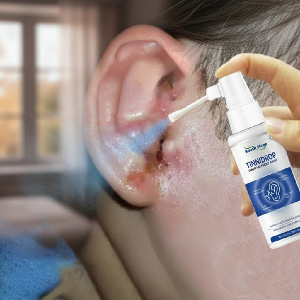 สเปรย์หยอดหู 60ML - บรรเทาอาการหูอื้อ ขจัดขี้หู และบรรเทาอาการคันหู