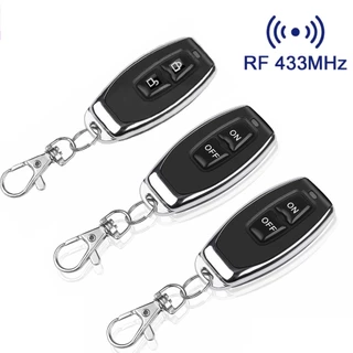 สวิตช์รีโมทคอนโทรลไร้สาย 433MHz EV1527 เครื่องส่งสัญญาณสมาร์ทโฮมสําหรับประตูโรงรถรถยนต์ สัญญาณเตือนภัย คีย์