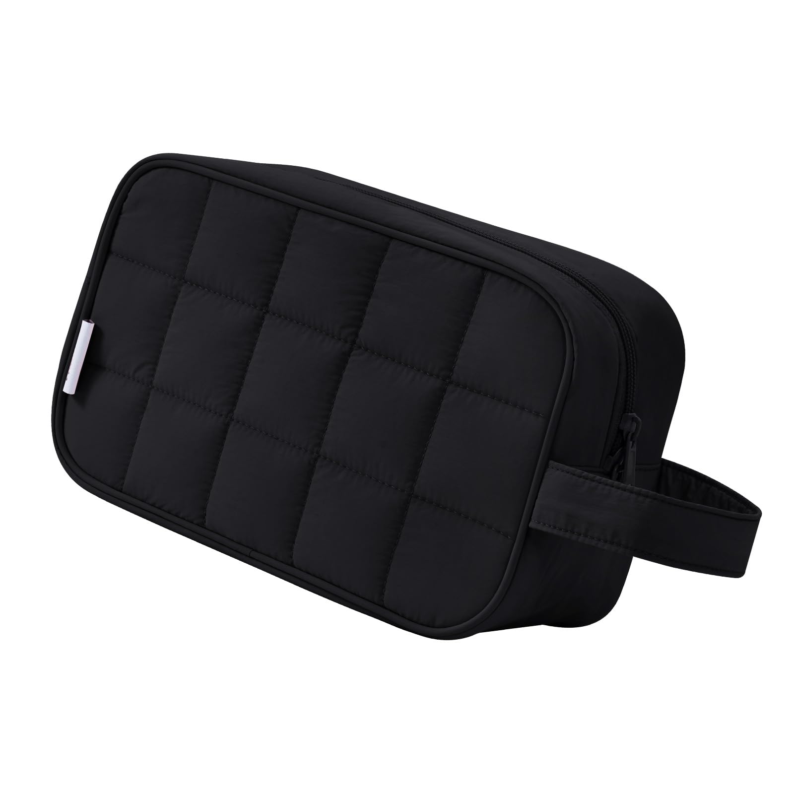 Quilted Puffy Makeup Travel Bag Organizer Puffer Toiletry Bag สําหรับผู้หญิง Skincare & Medicine Sto