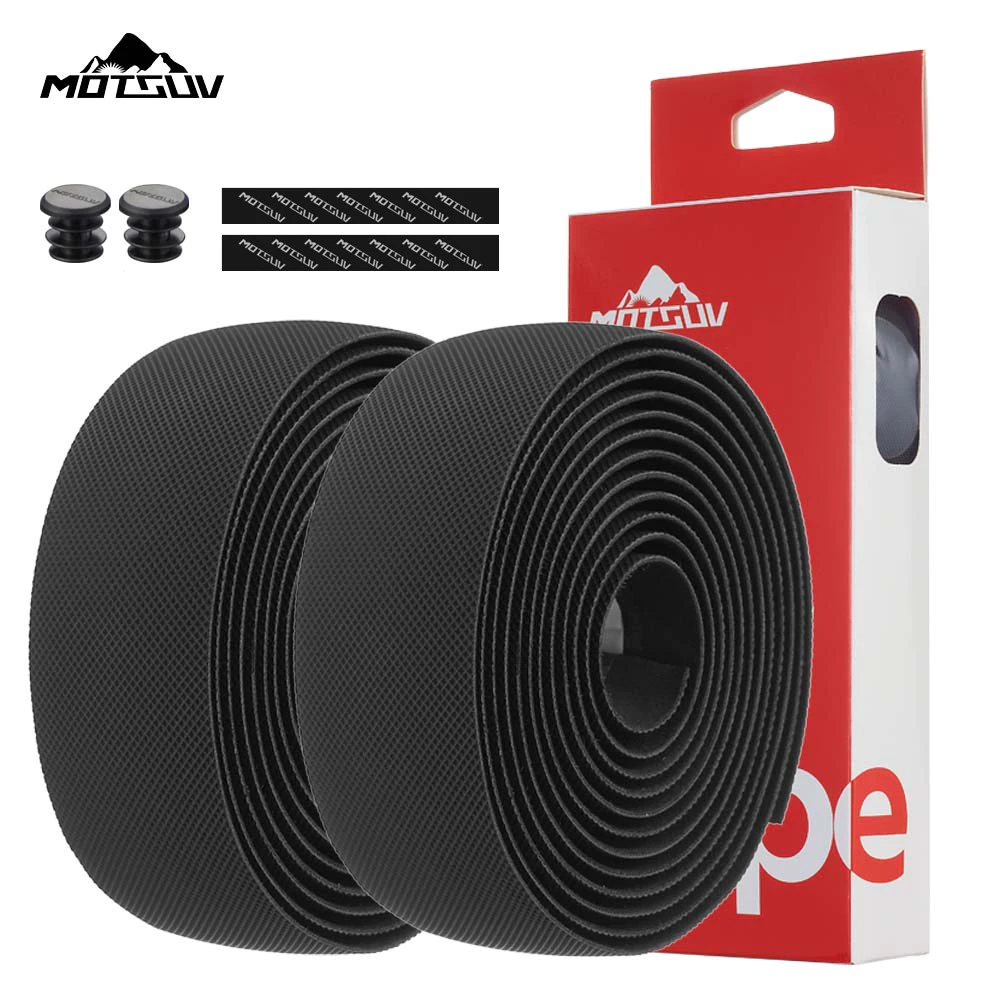 MOTSUV แผนที่จักรยานHandlebarเทปบาร์เทปEVA/PUนุ่มAnti-Vibration Wrapเทปทนทานบาร์Bartape Anti-slip