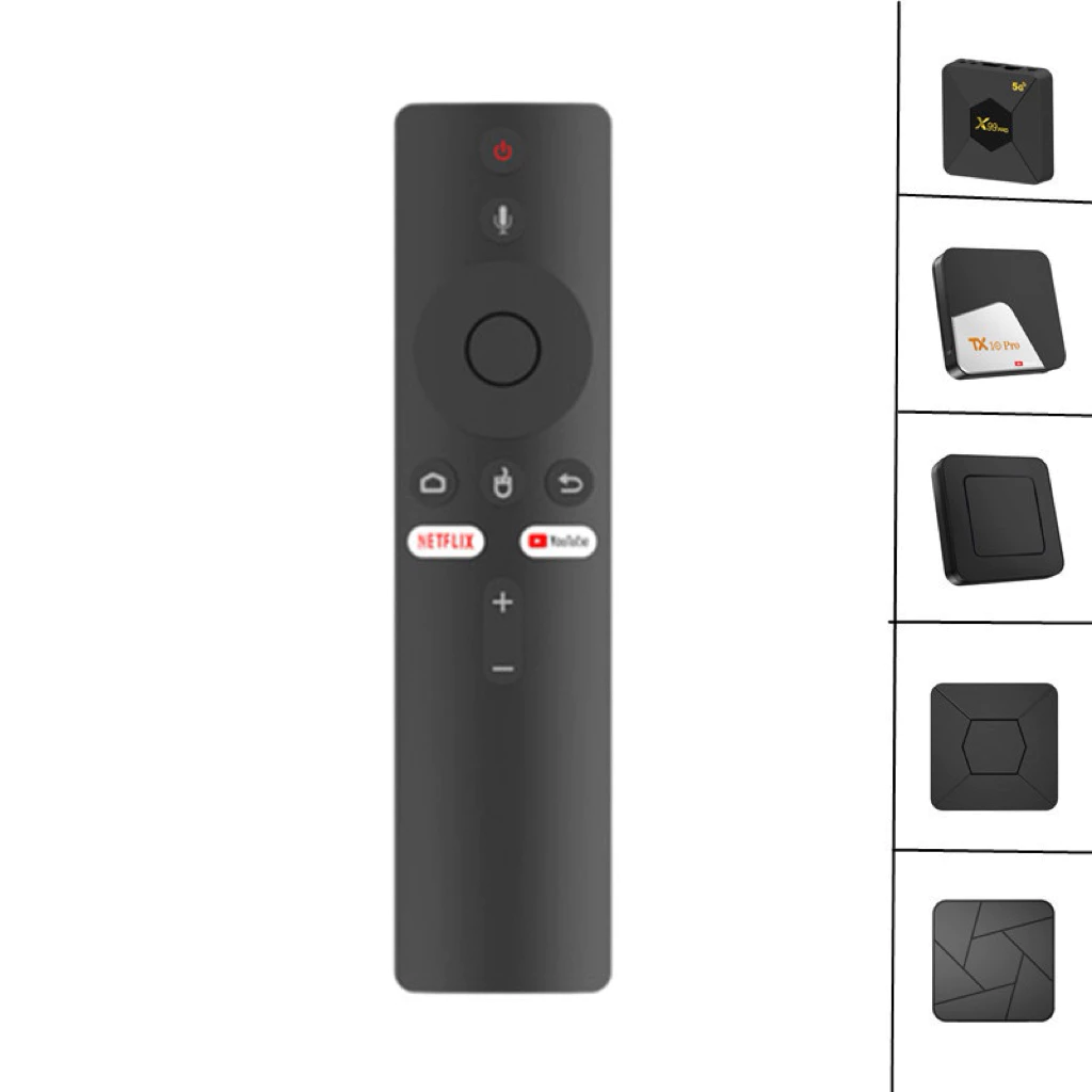 รีโมทคอนโทรล Android Box SQ2-BOX PRO รีโมทคอนโทรลที่มีปุ่มและตัวอักษรเหมือนกันสามารถใช้แทนกันได้