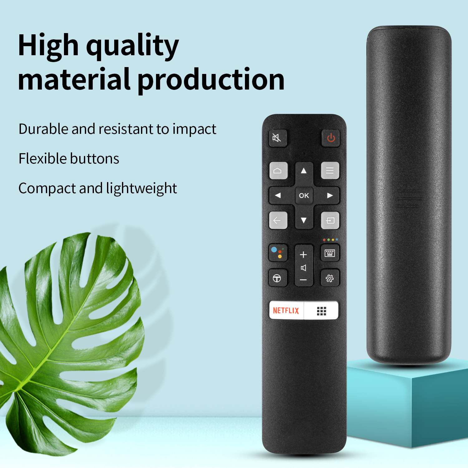 ฟังก์ชันเสียงใหม่ รีโมท RC802V FNR1 เหมาะสําหรับทีวี TCL Android 4K สมาร์ททีวี 40S334 50S434 55S434 