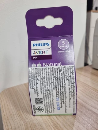 Philips AVENT จุกนม Natural Response ซิลิโคน จุกเสมือนเต้านม สำหรับ 3-9 เดือน ระดับ 4/5/6 แพ็ค 2 ชิ้น