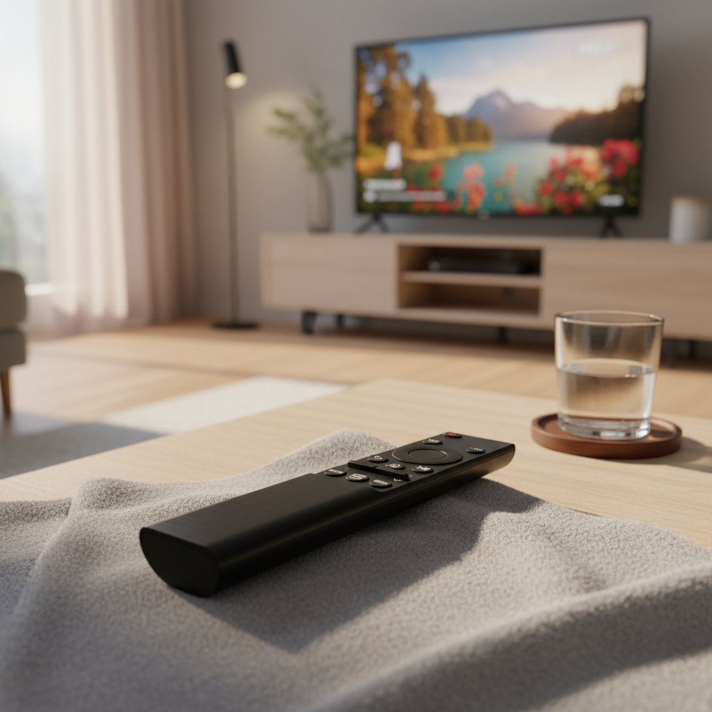 รีโมททีวี Samsung Smart TV รุ่นปี 2024 BN59-01358D ใช้ได้กับรุ่น UA50AU7000, UA55AU7000, UA58AU7000,