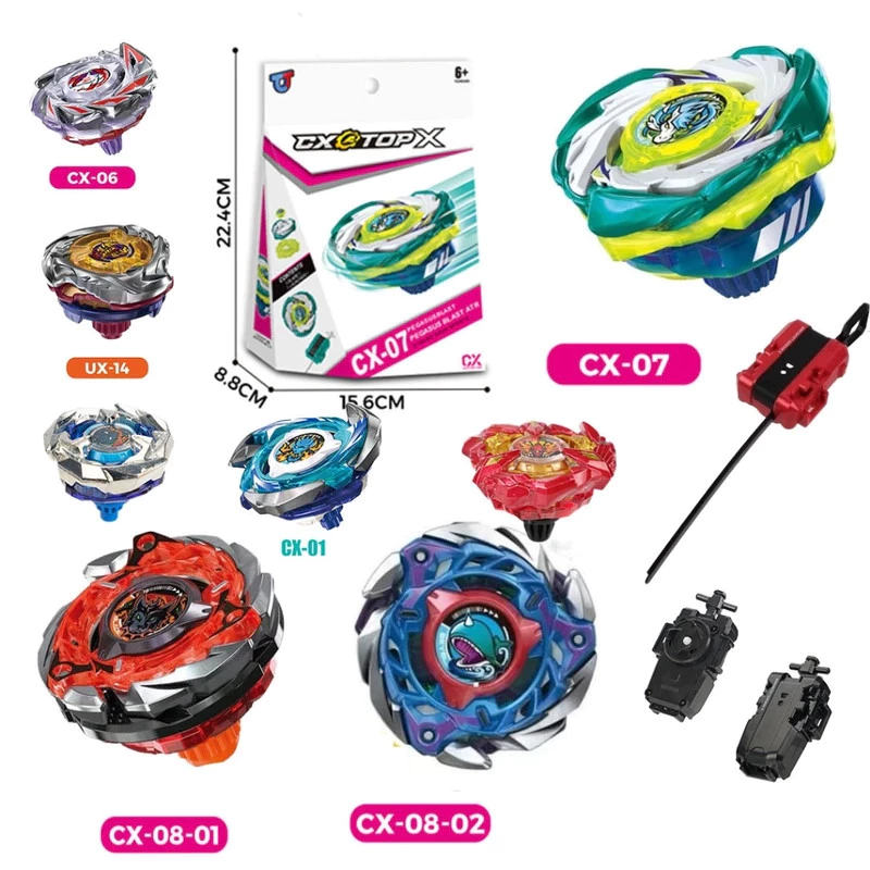 Bey X CX-00 Pegasus Blast Starter BXG-45 เสื้อโลหะของเล่นเด็กผู้ชายของขวัญสําเร็จการศึกษาวันแม่ Fina