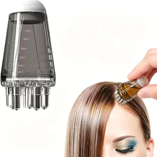 Liquid-Guide Scalp Applicator, Roller Ball Massage สําหรับเซรั่มปลูกผม, แอพพลิเคชั่นที่แม่นยํา, เครื่องมือดูแลทางการแพทย์