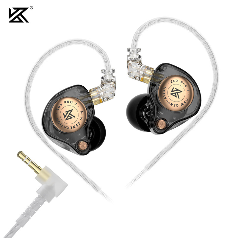 KZ EDX PRO 2 หูฟังอินเอียร์ไดนามิก มีสายถอดได้ 3.5 มม./Type-C คุณภาพสูง