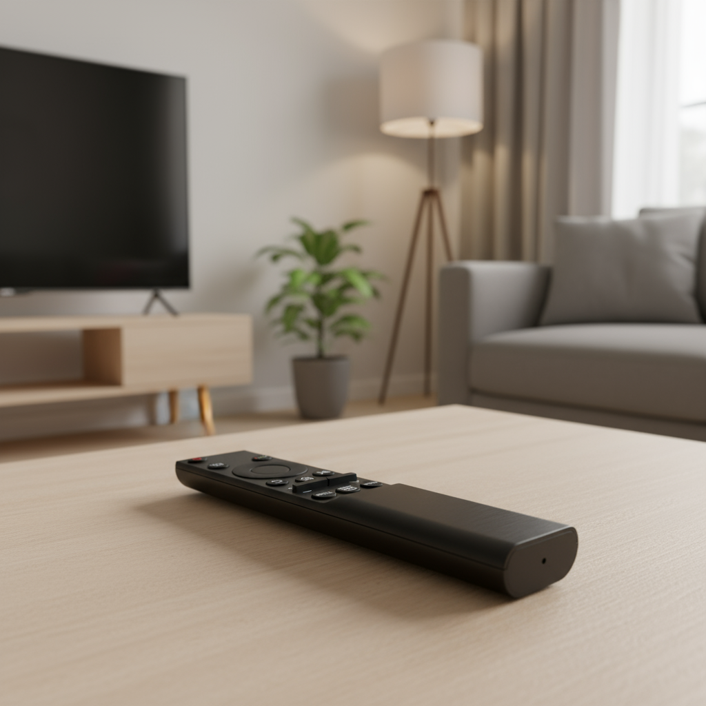 รีโมททีวี Samsung Smart TV BN59-01358D ปี 2024 ใช้ได้กับรุ่น UA50AU7000, UA55AU7000, UA58AU7000, UA6