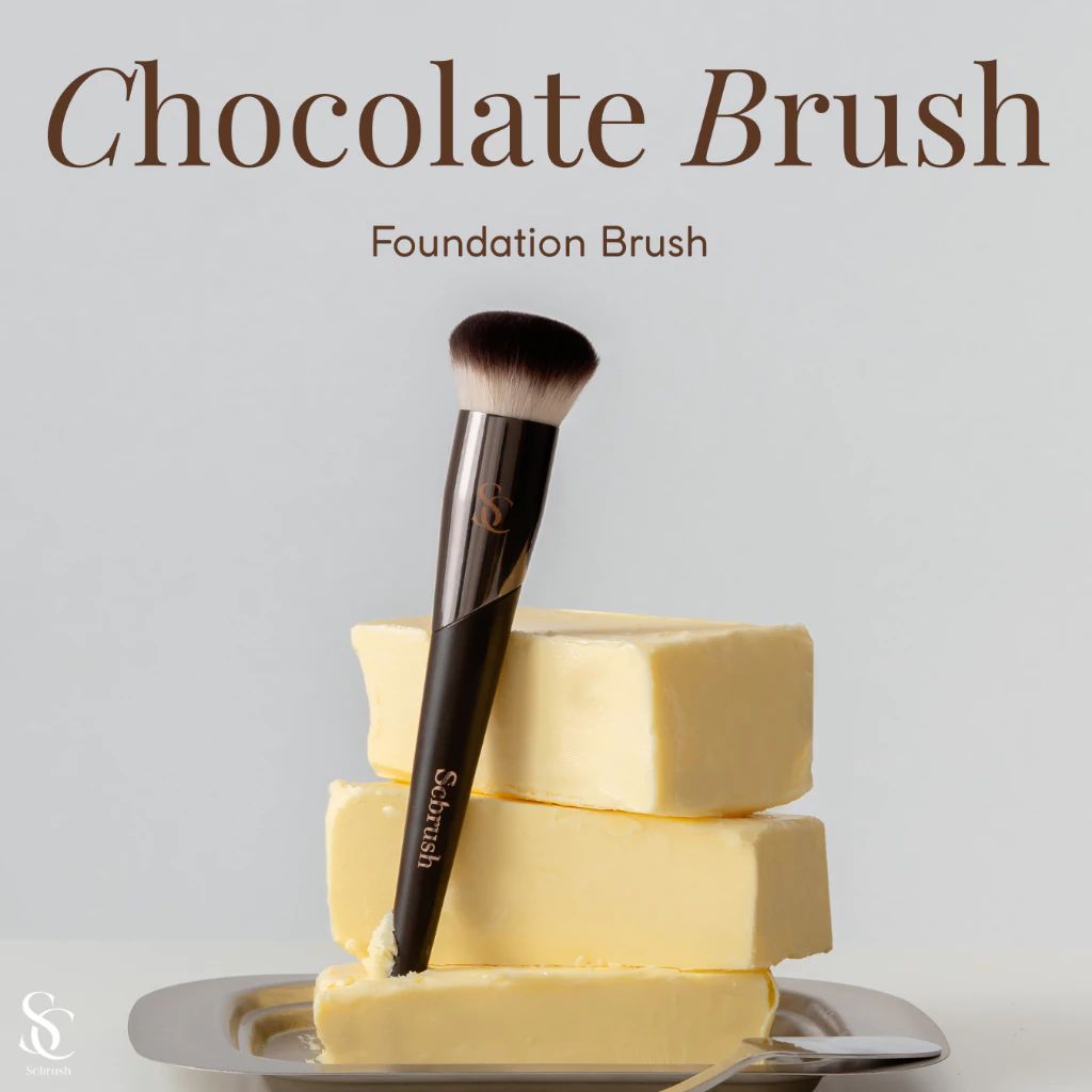 SCBRUSH Chocolate Foundation Brush แปรงเกลี่ยรองพื้น รุ่น 109