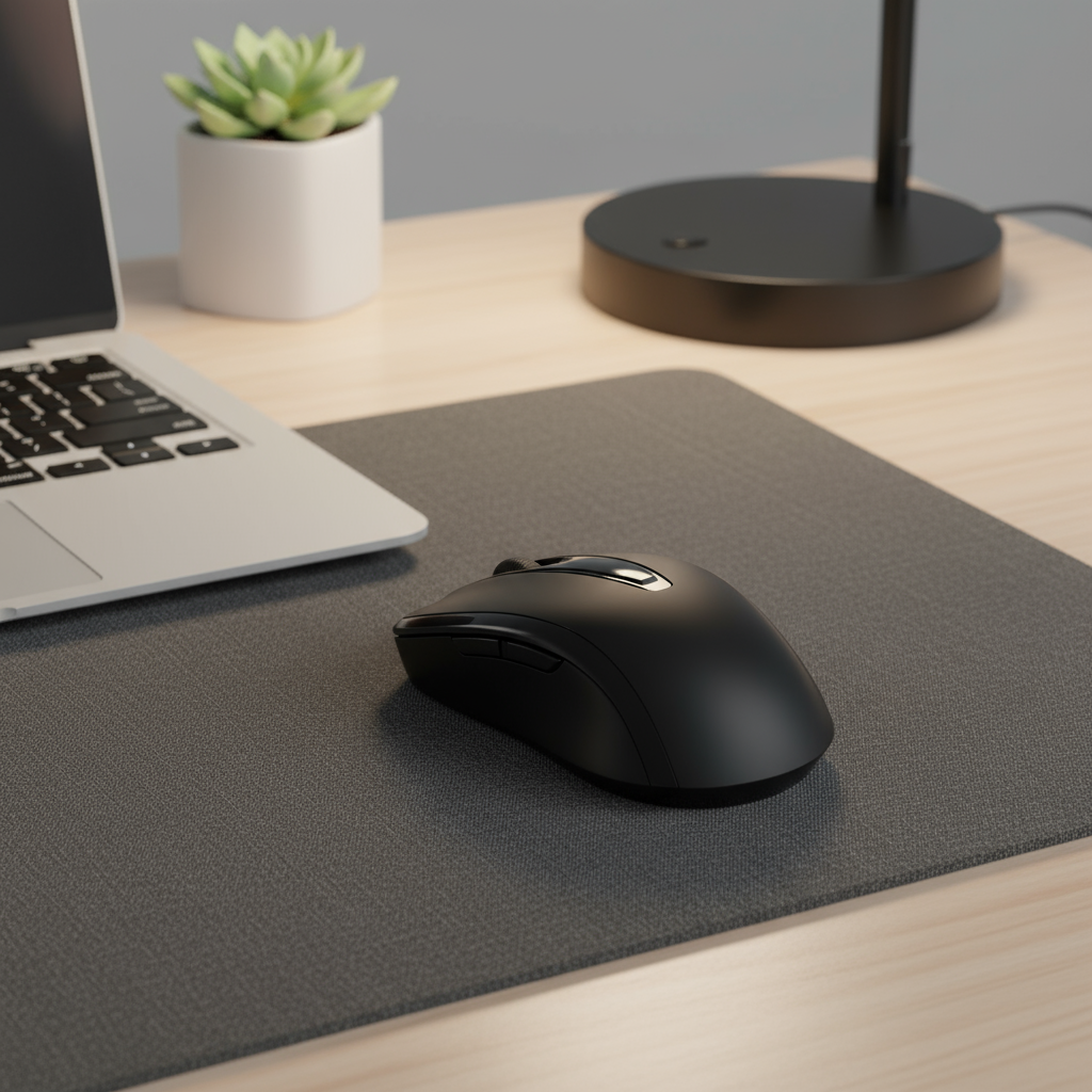 เมาส์ USB แบบออปติคอลแบบมีสายตามหลักสรีรศาสตร์ M01 สําหรับสํานักงานธุรกิจและแล็ปท็อป