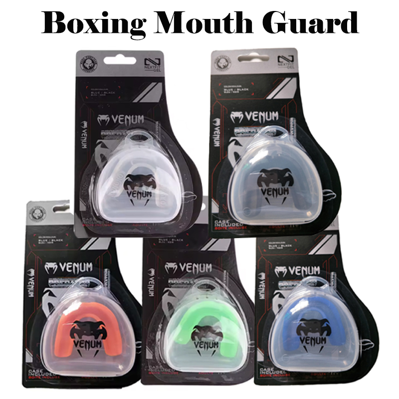 2025 New Venum Premium Mouth Guard, Rubber Mma Muay Thai Tooth Protection, Boxing, Rugby และการ์ดกีฬาอื่นๆ