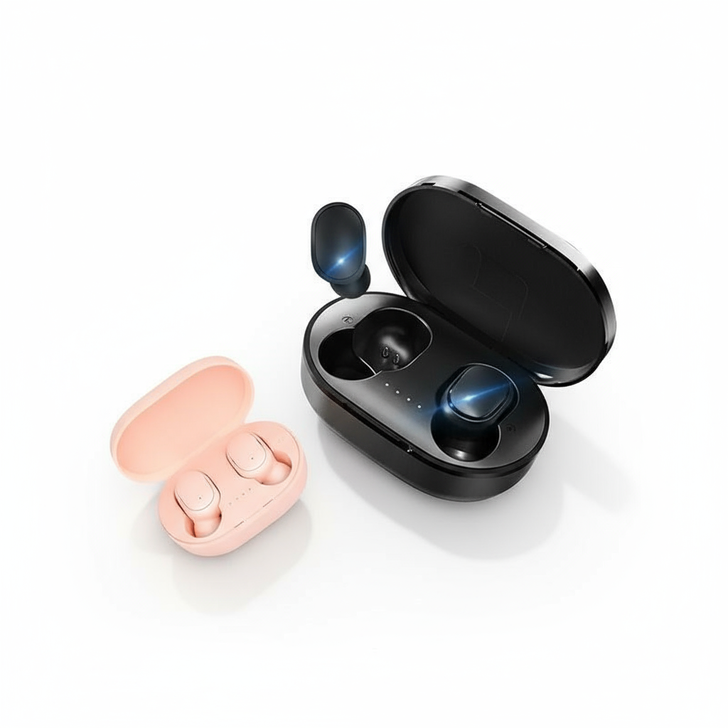 หูฟังบลูทูธ A6S Sport Earbuds หูฟังไร้สาย ดีไซน์สเตอริโอ แบตเตอรี่ใช้งานได้นาน